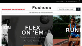 What Fushoes.net website looked like in 2017 (7 years ago)