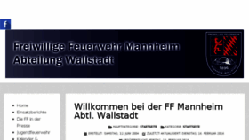 What Ff-wallstadt.de website looked like in 2017 (7 years ago)