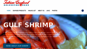 What Fabianseafood.com website looked like in 2017 (7 years ago)