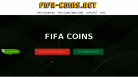 What Fifa-coins.net website looked like in 2017 (7 years ago)