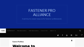 What Fastenerproalliance.com website looked like in 2017 (7 years ago)