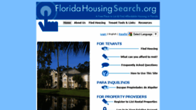 What Floridahousingsearch.org website looked like in 2017 (8 years ago)
