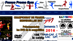 What Francepromogym.com website looked like in 2017 (7 years ago)