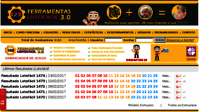 What Ferramentaslotofacil.com.br website looked like in 2017 (8 years ago)