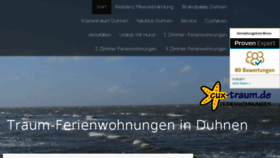 What Ferienwohnung-duhnen.de website looked like in 2017 (7 years ago)
