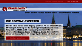 What Flashway-hh.de website looked like in 2017 (7 years ago)