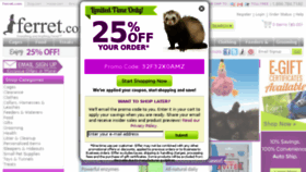 What Ferret.com website looked like in 2017 (7 years ago)
