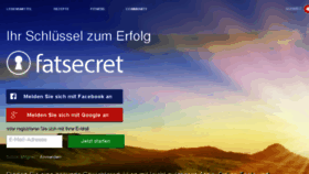 What Fatsecret.ch website looked like in 2017 (7 years ago)
