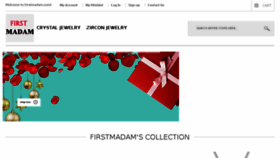 What Firstmadam.com website looked like in 2017 (7 years ago)