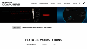 What Forensiccomputers.com website looked like in 2017 (7 years ago)
