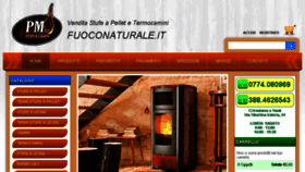 What Fuoconaturale.it website looked like in 2017 (7 years ago)