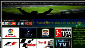 What Futbolonline.xyz website looked like in 2017 (7 years ago)