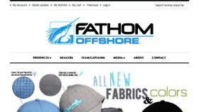 What Fathomoffshore.com website looked like in 2017 (7 years ago)