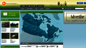 What Farmmarketer.com website looked like in 2017 (8 years ago)
