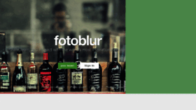 What Fotoblur.com website looked like in 2017 (7 years ago)