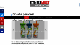 What Fitnessmusthaves.com website looked like in 2017 (7 years ago)