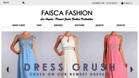 What Faiscafashion.com website looked like in 2017 (7 years ago)