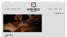 What Fatihokce.com.tr website looked like in 2017 (7 years ago)