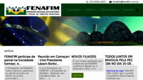 What Fenafim.com.br website looked like in 2017 (7 years ago)