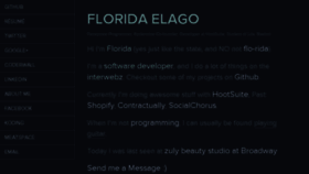 What Floridaelago.com website looked like in 2017 (7 years ago)
