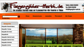 What Fliegengitter-markt.de website looked like in 2017 (7 years ago)