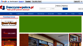 What Franczyzawpolsce.pl website looked like in 2017 (7 years ago)