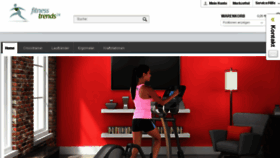 What Fitnesstrend.de website looked like in 2017 (7 years ago)