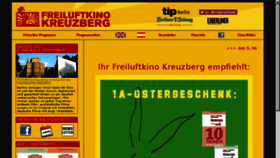 What Freiluftkino-kreuzberg.de website looked like in 2017 (7 years ago)