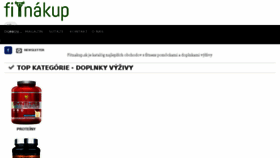 What Fitnakup.sk website looked like in 2017 (7 years ago)