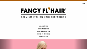 What Fancyflhair.com website looked like in 2017 (7 years ago)