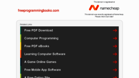 What Freeprogrammingbooks.com website looked like in 2017 (7 years ago)