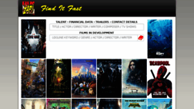 What Filmzap.com website looked like in 2017 (7 years ago)