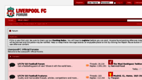 What Forums.liverpoolfc.com website looked like in 2017 (7 years ago)