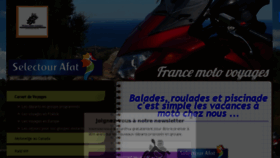 What Francemotovoyages.com website looked like in 2017 (7 years ago)