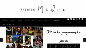 What Fashionmelon.com.br website looked like in 2017 (7 years ago)