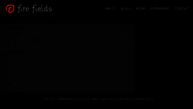 What Firefields.com website looked like in 2017 (7 years ago)
