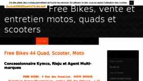What Freebikes.fr website looked like in 2017 (7 years ago)