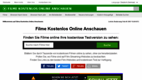 What Filmekostenlosonlineanschauen.de website looked like in 2017 (7 years ago)