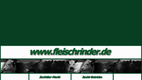 What Fleischrinder.de website looked like in 2017 (7 years ago)