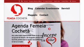 What Femeiacocheta.ro website looked like in 2017 (7 years ago)