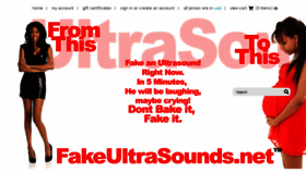 What Fakeultrasounds.net website looked like in 2017 (7 years ago)
