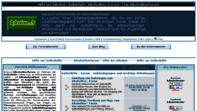 What Forum-alkoholiker.de website looked like in 2017 (7 years ago)