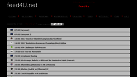 What Feed4u.net website looked like in 2017 (7 years ago)