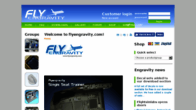 What Flyengravity.com website looked like in 2017 (7 years ago)