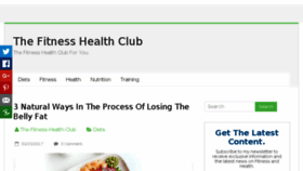 What Fitness-health-club.com website looked like in 2017 (7 years ago)