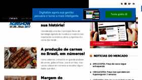 What Farmnews.com.br website looked like in 2017 (8 years ago)