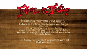 What Futureisfiction.com website looked like in 2017 (7 years ago)