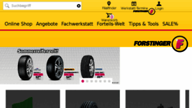 What Forstinger.at website looked like in 2017 (7 years ago)