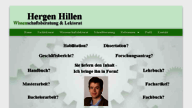 What Fachlektorat-hamburg.de website looked like in 2017 (7 years ago)