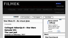 What Filmek.s9.hu website looked like in 2017 (7 years ago)